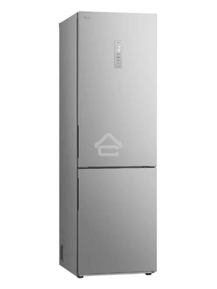 Холодильник LG GC-B459ANMW серебристый двухкамерный 234/110л морозилка снизу