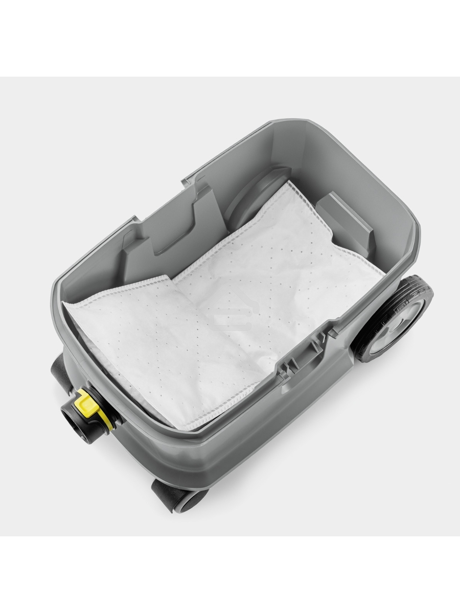 Пылесос Karcher T 10/1 Adv серый/черный, 500 Вт, уборка сухая, пылесборник мешок/контейнер, 10 л