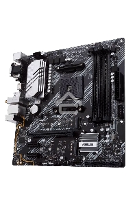 Материнская плата ASUS PRIME B550M-A WIFI II, AM4, AMD B550, 4xDDR4, 4xSATA, 2xM.2, 1xPCI-E 4.0 x16, 2xPCI-E x1, 1xDVI-D, 1xHDMI, 1xVGA, 1x 1Gb LAN, 2xUSB-A 3.2 Gen 2, 4xUSB-A 3.2 Gen 1, 3x3.5 мм, 7.1, Micro-ATX