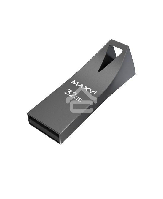 Флешка USB R/W Maxvi MK2 32GB USB 2.0 dark grey