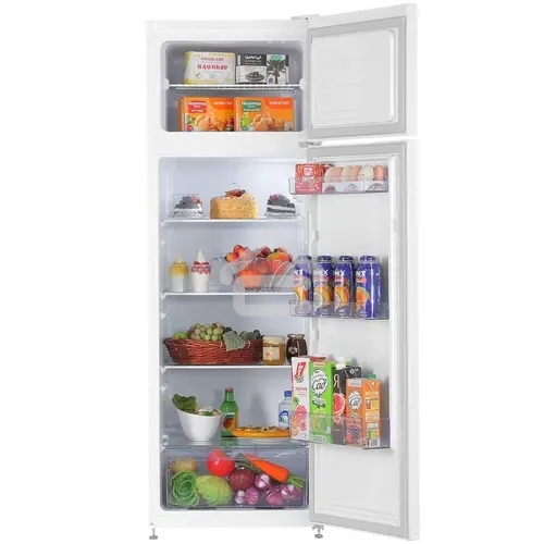 Холодильник Beko DSMV5280MA0W белый двухкамерный 210/46л морозилка сверху, капельное