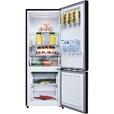 Холодильник Nordfrost RFC 210 LFXd темная нержавеющая сталь двухкамерный 153/52 л морозилка снизу