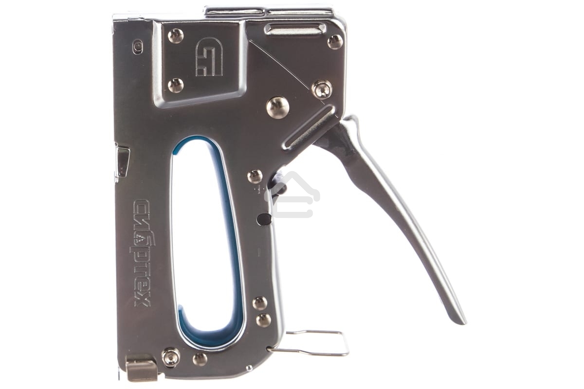 Степлер мебельный СИБРТЕХ, металлический, регулируемый, тип скобы 53, 4-14 мм СИБРТЕХ 40101