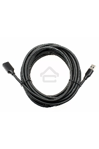Кабель удлинительный USB3.0 Am-Af 5m Telecom черный (TUS708-5M)