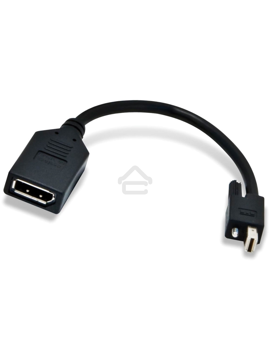 Переходник Sapphire W010-0051-00, CABLE, MINI DISPLAY PORT(M) TO STD DISPLAY PORT (F) W/LATCH-130MM