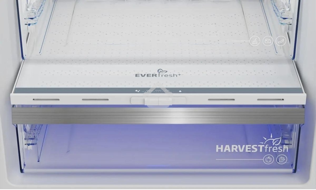 Холодильник Beko B5RCNK403ZW белый двухкамерный 257/100л морозилка снизу, No Frost