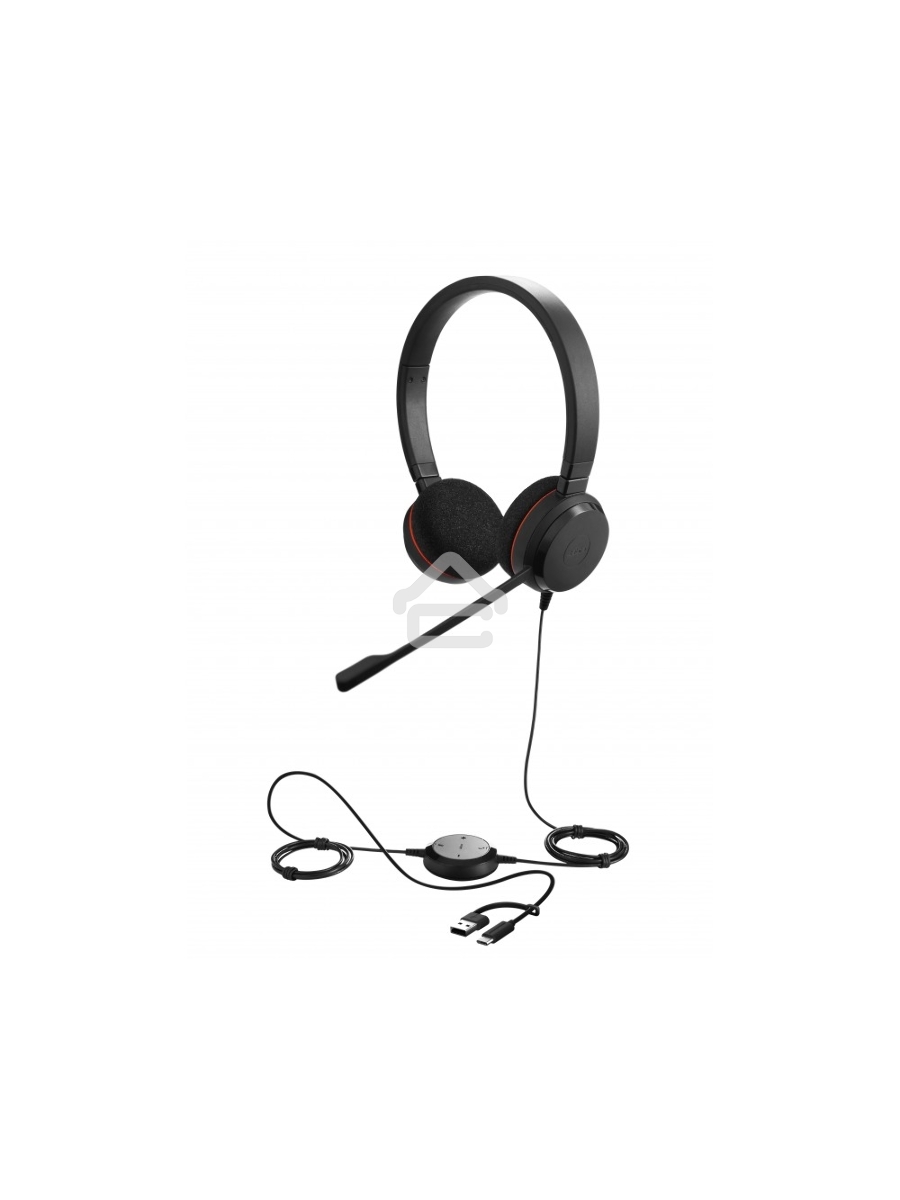 Проводная гарнитура Jabra Evolve 20, Stereo
MS, USB C/A adapter (PN: 4999-823-169)