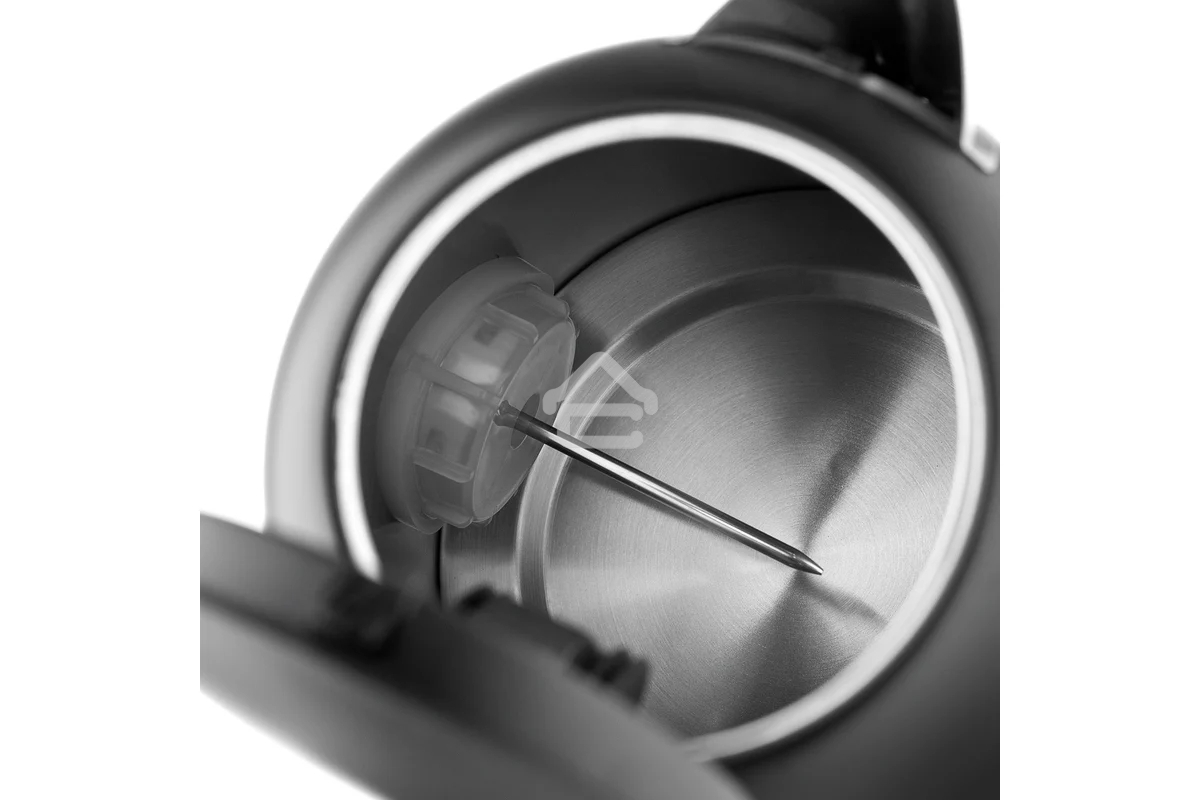 Чайник электрический BRAYER BR1005BK 2200 Вт.1.7 л, STRIX, сталь окраш, термометр, черный