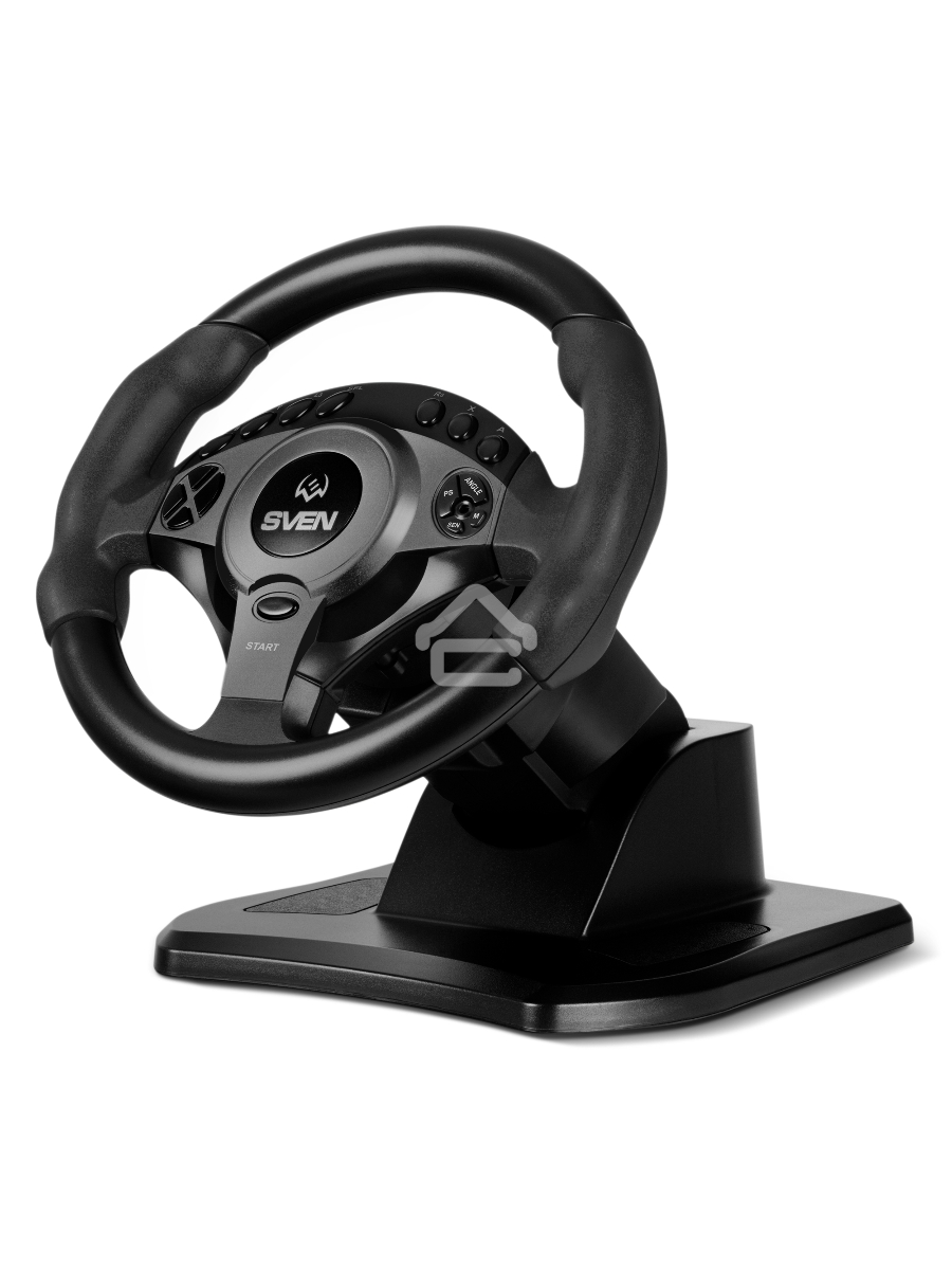 Руль Sven GC-W750 16кноп. (с педалями) черный