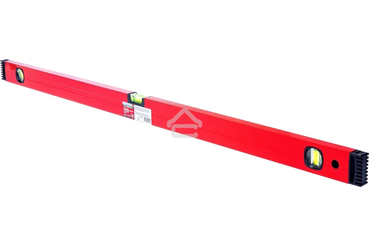 Уровень Matrix алюминиевый, 1000 мм, фрезерованный, 3 глазка