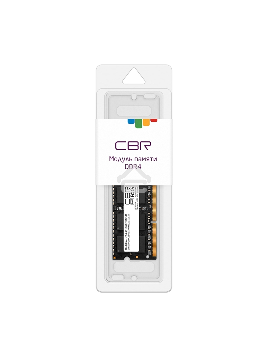 Оперативная память CBR, DDR4, 16GB (1x16GB), 3200MHz, CL22, SO-DIMM