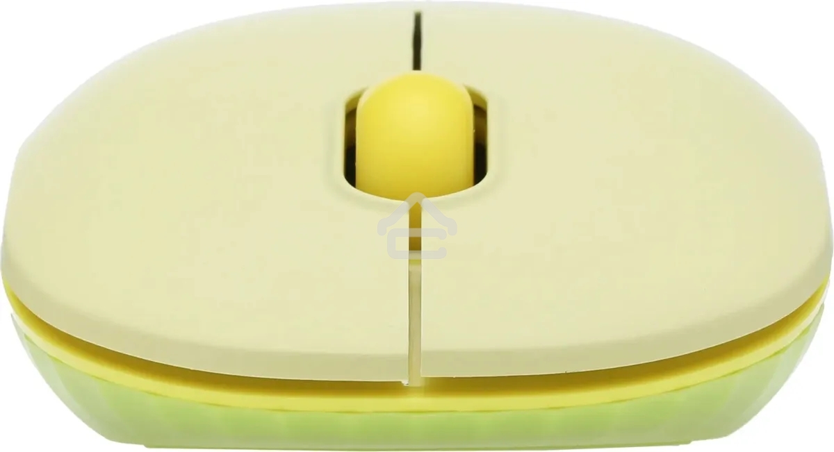 Мышь беспроводная Acer OMR205 зеленый/желтый, 1200 dpi, радиоканал, USB, кнопки - 3