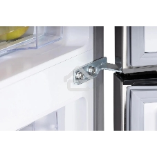 Холодильник Nordfrost NRB 162NF X нержавеющая сталь двухкамерный 205/105 л морозилка снизу