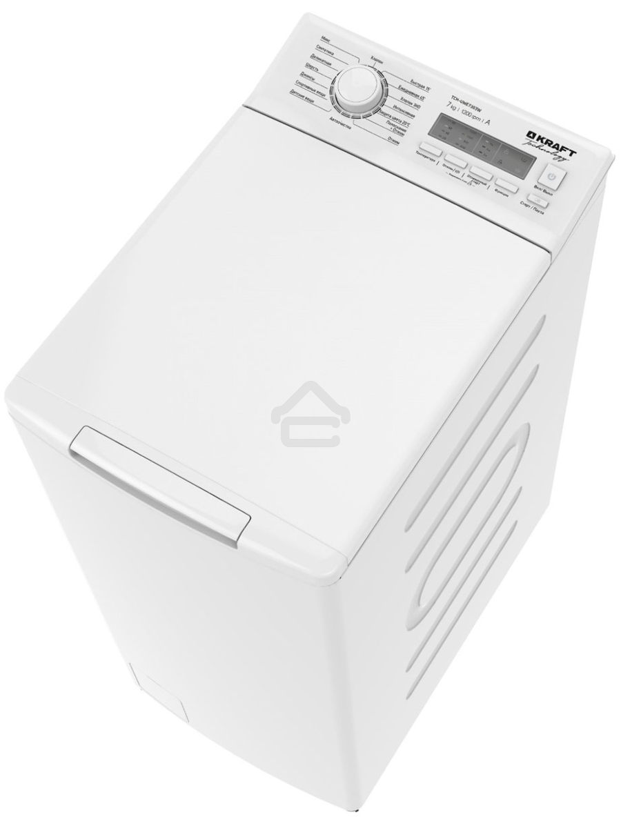 Стиральная машина Kraft Technology TCH-UME7303W белый, загрузка вертикальная 7 кг, 1200 об/мин., класс: A