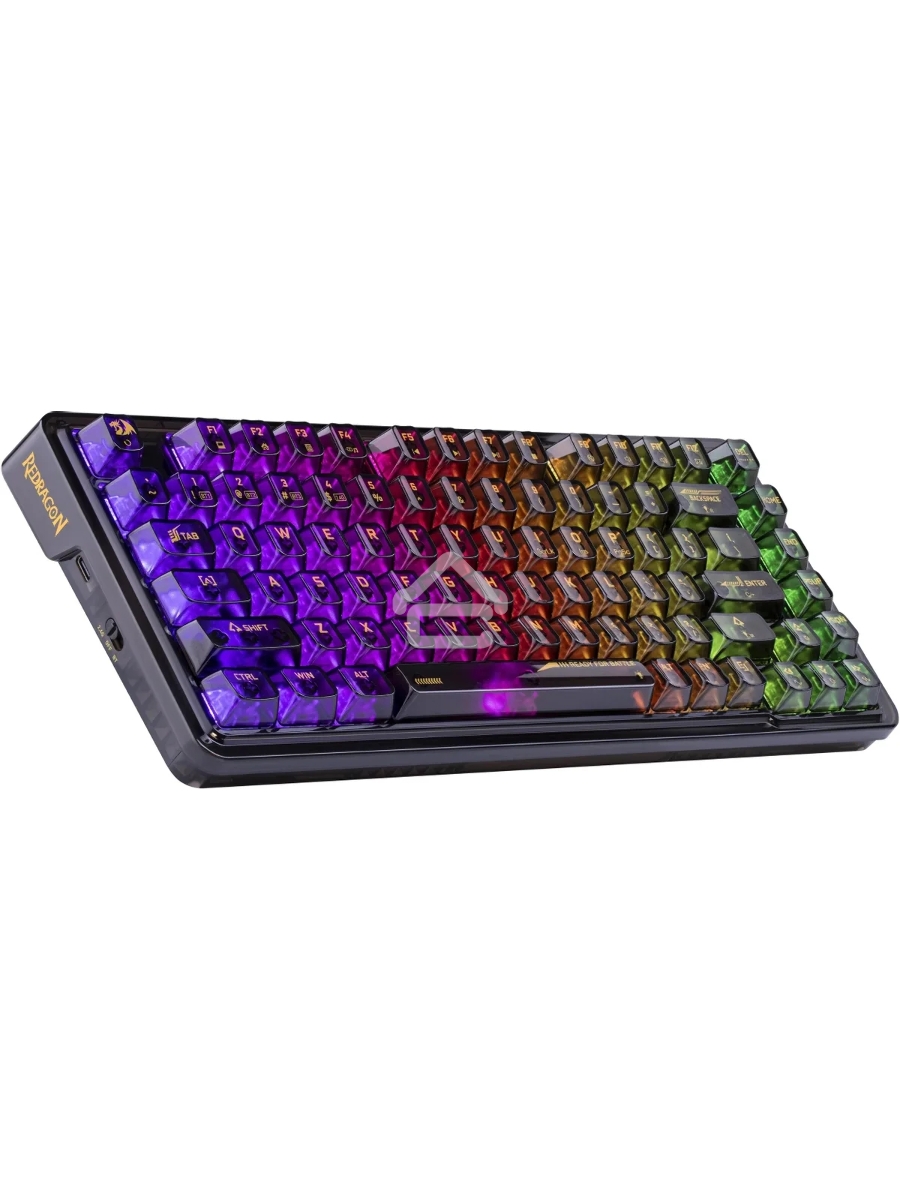 Клавиатура Redragon Elf Pro (71742) беспроводная, USB, Bluetooth/Радиоканал, черный