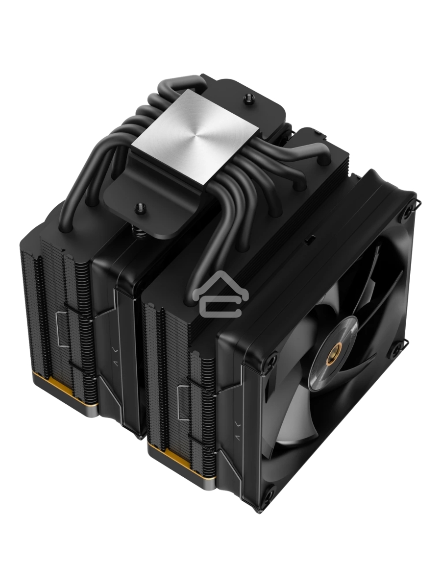 Кулер Ocypus Iota A62 BK Iota-A62-BK черный 120мм алюминий+медь 2000rpm 29db 4-pin 260W 158мм