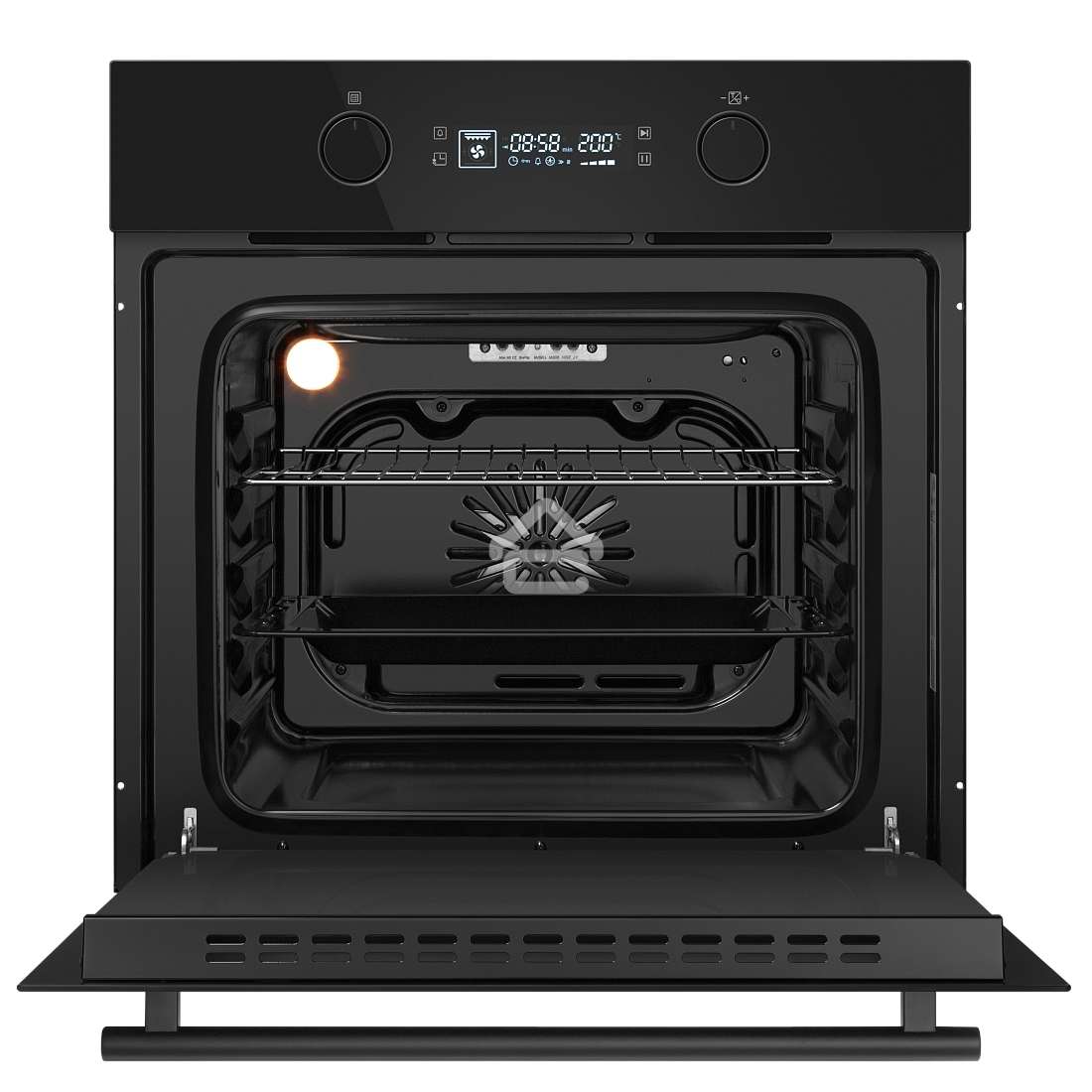 Духовой шкаф электрический HOMSair OEM606BK2 черный