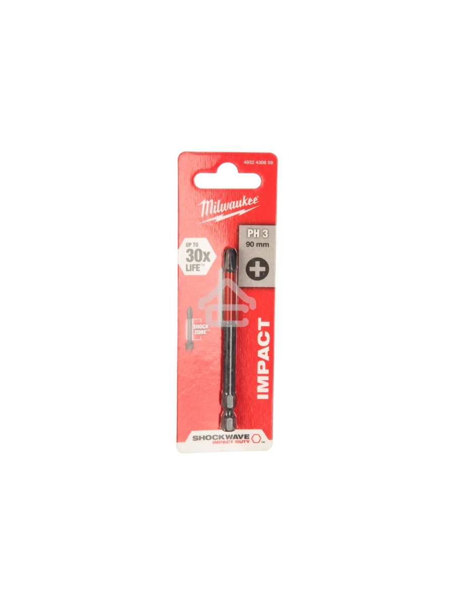 Насадка Milwaukee SHOCKWAVE PH3 90 мм (1шт) (4932430859)