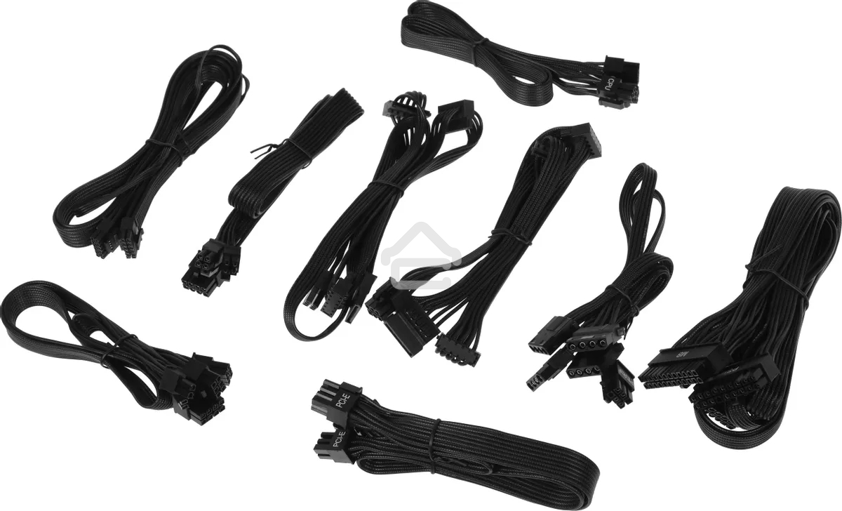 Блок питания Aerocool/Formula KCAS PLUS 1000GM V2 RTL (ACPG-KPK0FEC.12), 1000Вт, 80 PLUS Gold, 140мм, модульный, черный