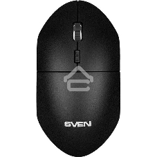 Мышь беспроводная SVEN RX-515SW черный, 1600 dpi, радиоканал, USB, кнопки - 4