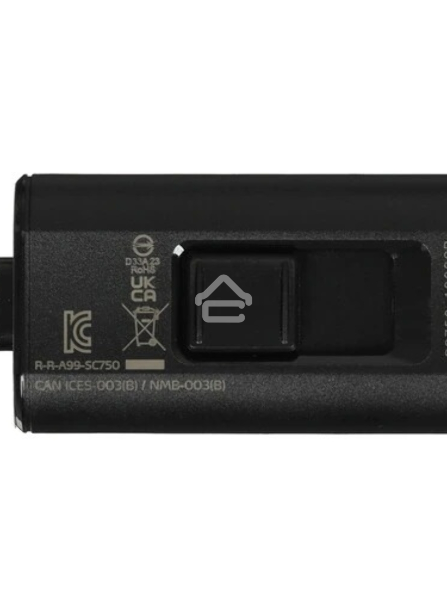 Твердотельный диск A-DATA External SC750 серый SC750-1000G-CCBK 1TB USB 3.2 Gen 2 Type-C, [R/W -1050/1000 MB/s]