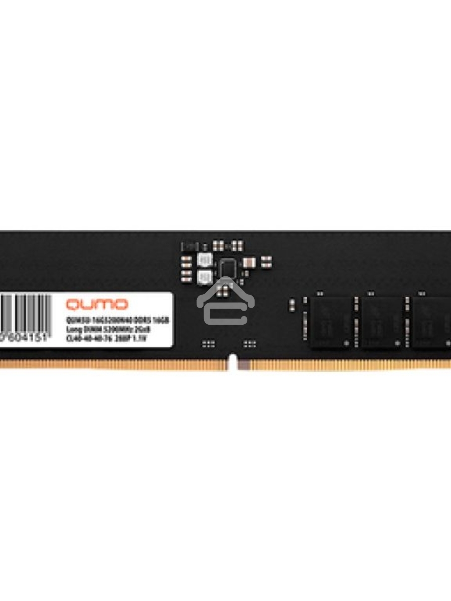 Оперативная память QUMO, DDR5, 16GB (1x16GB), 4800MHz, CL40, DIMM