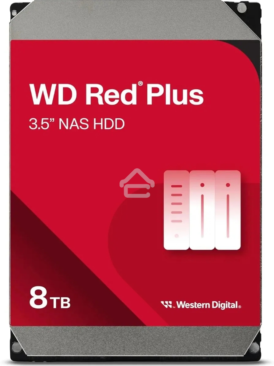 Жесткий диск Western Digital Red Plus NAS HDD 3.5