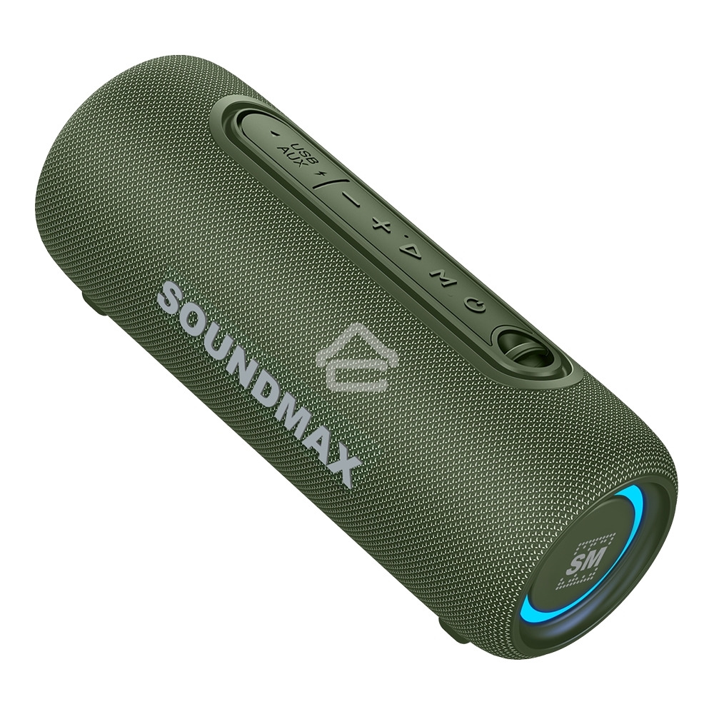 Портативная колонка SOUNDMAX SM-PS5026B(зеленый)
