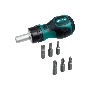 Набор KRAFTOOL 26190-H7 отвертка реверсивная с битами SL3/5/6мм PH1/2/3 7шт