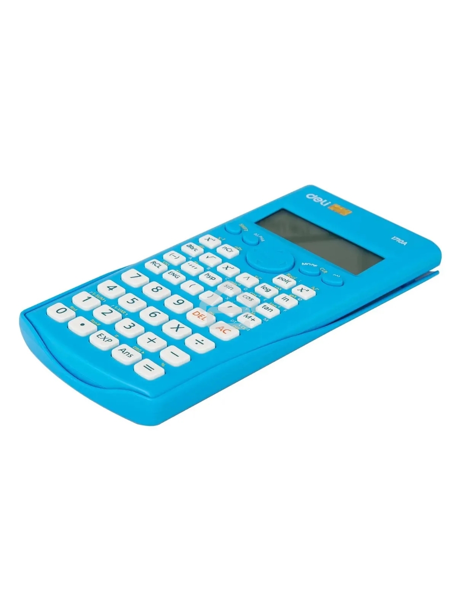 Калькулятор научный Deli E1710A/BLU синий 10+2-разр.