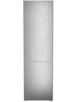 Холодильник Liebherr CNsff 5703 серебристый двухкамерный 266/94л морозилка снизу, капельная система