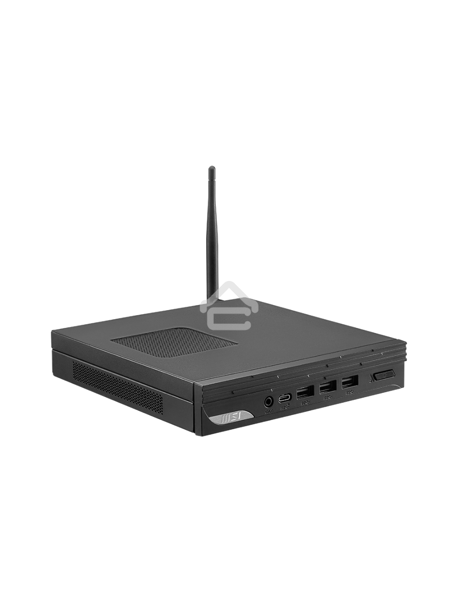 Компьютер Мини ПК MSI Pro DP10 12M Mini Core i3-1215U (1.2GHz), 8Gb DDR4 SO-DIMM, 256GB SSD M.2, Intel UHD Graphics 730, noDVD, WiFi, BT, 120W, VESA, COM Port, noOS, 1y war-ty