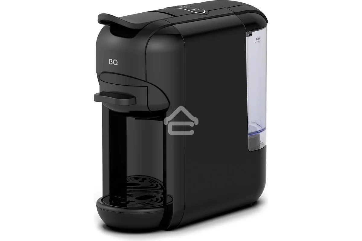 Кофеварка комбинированная BQ CM3000 черный, исп. кофе - молотый, капсулы Nespresso/Dolce Gusto, 0.6 л, 1450 Вт, 19 Бар.
