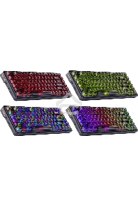 Клавиатура Redragon Elf Pro (71742) беспроводная, USB, Bluetooth/Радиоканал, черный