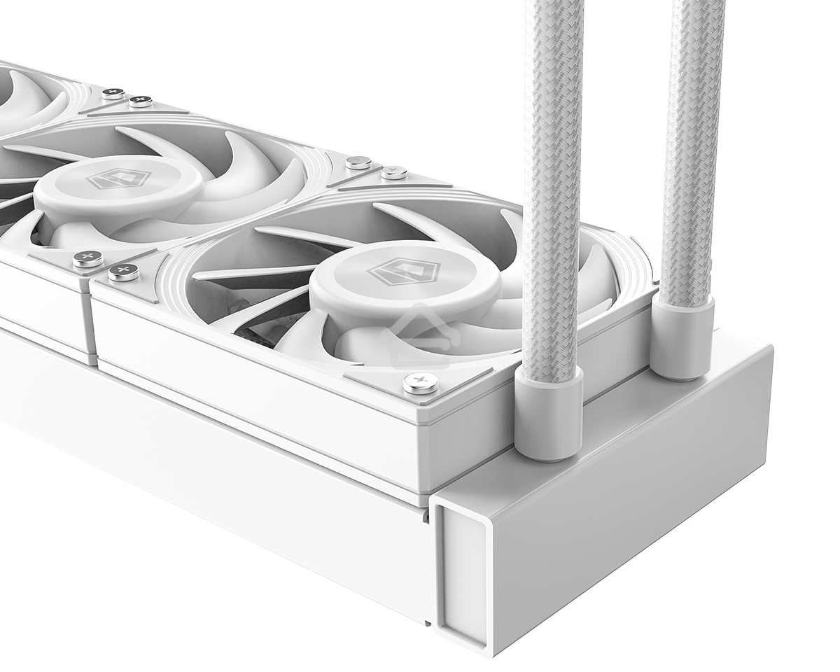 Система жидкостного охлаждения ID-COOLING DX360 MAX белый 120мм алюминий+медь 2150rpm 32.5db 4-pin 350W