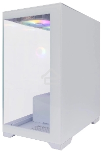 Компьютерный корпус 1STPLAYER MIKU Mi2 White / mATX / 3x120mm LED fans / Mi2-WH-3F1-W