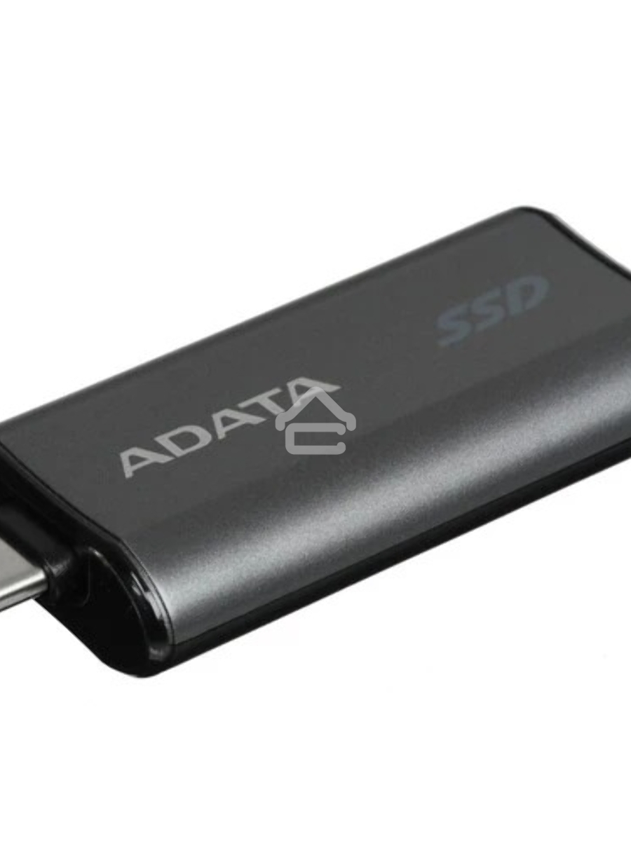 Твердотельный диск A-DATA External SC750 серый SC750-1000G-CCBK 1TB USB 3.2 Gen 2 Type-C, [R/W -1050/1000 MB/s]