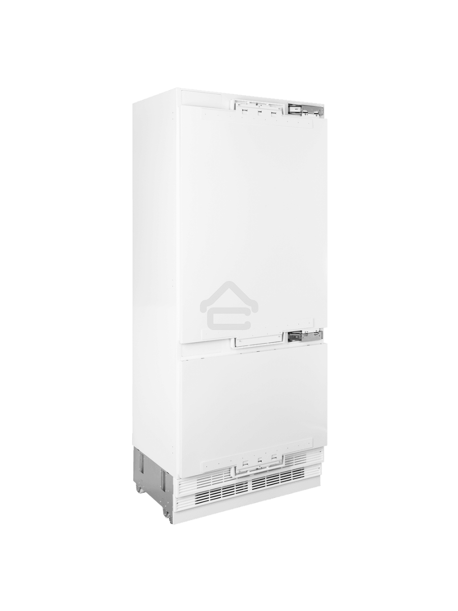 Холодильник-морозильник встраиваемый Maunfeld MBF212NFW1 Inverter белый