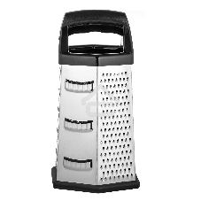 Терка LARA LR07-53 6 поверхностей, высота 23 см, нерж. сталь, нескользящее основание, ручка