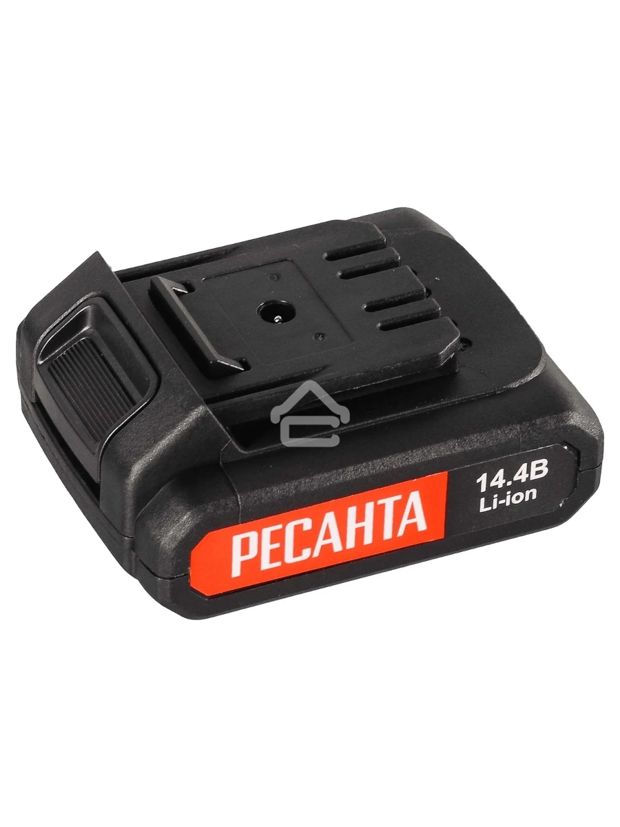 Дрель-шуруповерт Ресанта ДА-14-2ЛК 75/14/4, Аккумуляторная, 14,4В, 2 АКБ, Кейс