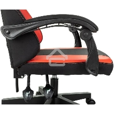 Кресло игровое Zombie Rudger черный/красный