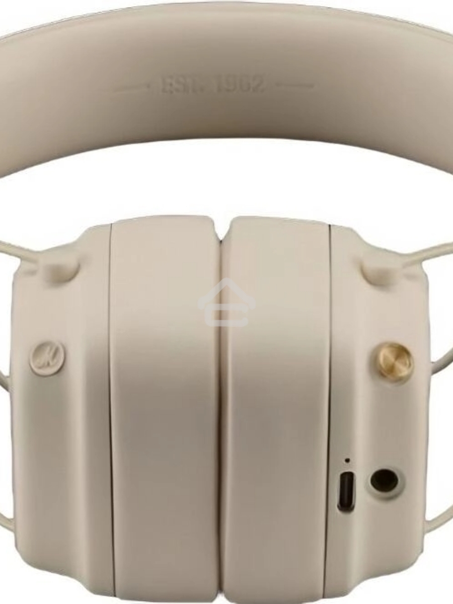 Гарнитура накладные Marshall Major V бежевый беспроводные bluetooth оголовье (MAJOR V CREAM)