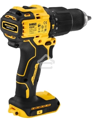 Дрель-шуруповерт DeWalt DCD709N-XJ, Аккумуляторная, 18В, Без АКБ и ЗУ, Кейс
