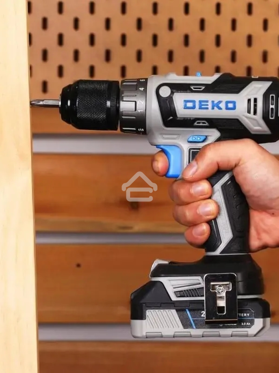 Дрель-шуруповерт Deko Loner 20V 085-1006, Аккумуляторная, 20В