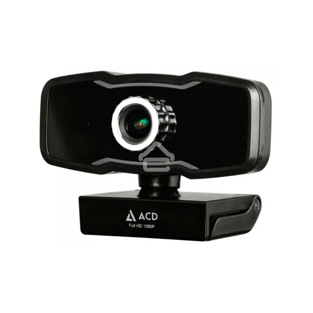 Веб-камера ACD-Vision UC500 CMOS 2МПикс, 1920x1080p, 30к/с, микрофон встр., USB 2.0, универс. крепление, черный корп. RTL
