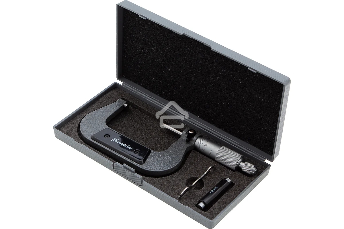 Микрометр механический Matrix, 50-75 мм