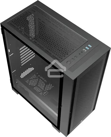 Компьютерный корпус Montech AIR 1000 LITE черный без БП ATX 1x120мм 3x140мм 2xUSB3.0 1xUSB3.1 audio bott PSU