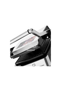 Электрический гриль-пресс BRAYER BR2006, 2000 Вт, съем.пласт, LCD-дисп, рифл.пласт 29*23см, темп 230
