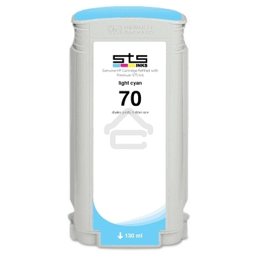 Картридж струйный HP №70 C9452A голубой для HP DJ Z2100/Z3100 (130мл)