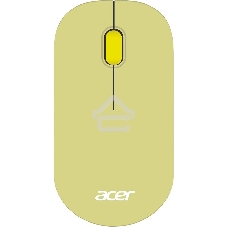 Мышь беспроводная Acer OMR205 зеленый/желтый, 1200 dpi, радиоканал, USB, кнопки - 3
